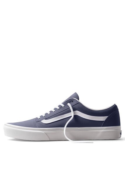 Tenis Hombre Vans Old Skool Azul/Blanco Vans
