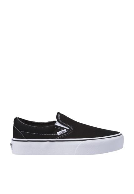 Tenis Vans Classic Slip-On Platform Color Black Para Hombre \u0026 Mujer -  Compra Ahora | Dafiti Colombia