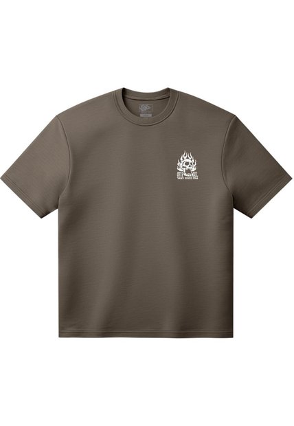 Camiseta Hombre VANS OFF THE WALL FEVER S Café Vans