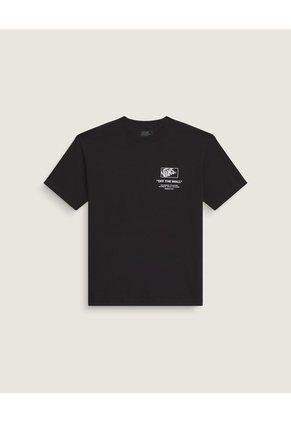 Camiseta Hombre VANS STACKED HI SS TEE Negro Vans