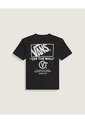 Camiseta Hombre VANS STACKED HI SS TEE Negro Vans de Vans