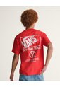 Camiseta Hombre VANS STACKED HI SS TEE Beige Vans de Vans