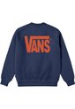 Buzo Niño VANS STRETCH LOGO CREW Azul Vans de Vans