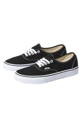 Tenis Vans Unisex Authentic Negro - Blanco