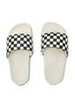 Tenis Mujer Vans Wm La Costa Slide-On Negro Cuadros Vans de Vans