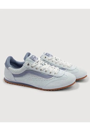 Tenis Mujer Vans Super Lowpro Azul Vans
