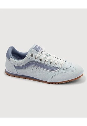 Tenis Mujer Vans Super Lowpro Azul Vans