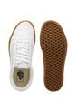 Tenis Skateboarding Blanco Vans Old Skool Canvas de Vans
