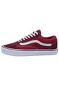 Tenis Skateboarding Vinotinto-Blanco Vans Old Skool Lite Throwback de Vans