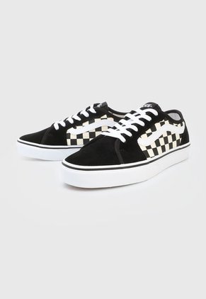 Tenis Skateboarding Negro-Beige-Blanco Vans Filmore Decon