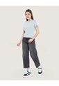 Camiseta Mujer Vans Salton Crew Ss Tee Azul Vans de Vans
