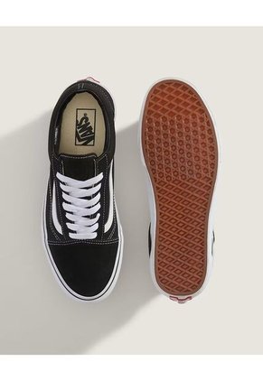 Tenis Hombre VANS UA OLD SKOOL Negro/ Blanco Vans