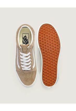 Tenis Mujer Vans Old Skool Platform Beige Vans