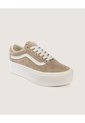 Tenis Mujer Vans Old Skool Platform Beige Vans de Vans