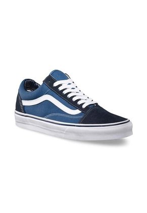 Tenis Hombre VANS UA OLD SKOOL Azul Cuero Vans