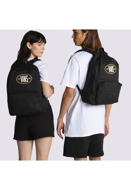 Morral Hombre Vans Mn Old Skool Iiii Ba Negro Vans