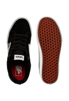Tenis Skateboarding Negro/Gris/Blanco VANS Filmore Suede Ca