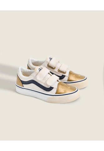 Tenis Hombre Vans Old Skool V Dorado Vans Vans