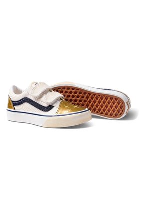 Tenis Hombre Vans Old Skool V Dorado Vans