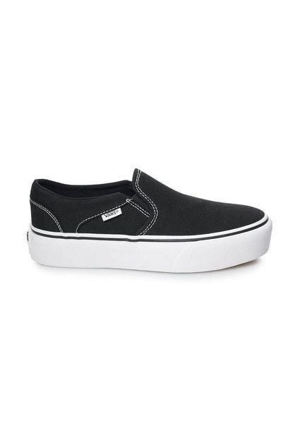 Tenis Vans Asher Platform Mujer-Negro