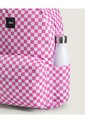 Mochila Hombre VANS OLD SKOOL CHECK BACK Rosado Vans de Vans