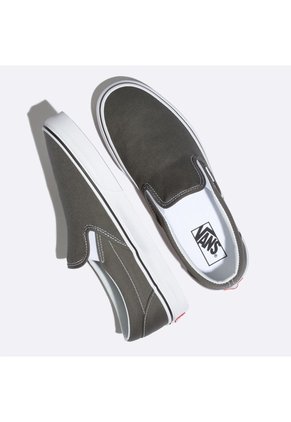 Tenis Hombre Vans Ua Classic Slip-On Gris Vans