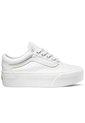 Tenis Hombre Vans Ua Old Skool Stackfo Blanco Puro Vans de Vans