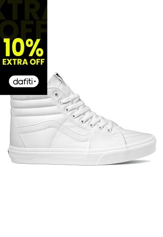 Tenis Hombre VANS UA SK8-HI Blanco Cuero Vans Vans