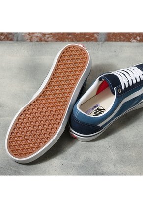 Tenis Hombre Vans Mn Skate Old Skool Azul/Blanco Vans