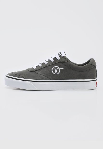 Tenis Skateboarding Gris-Blanco Vans Sport Vulc