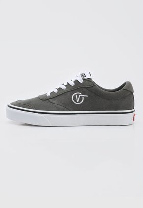 Tenis Skateboarding Gris-Blanco Vans Sport Vulc