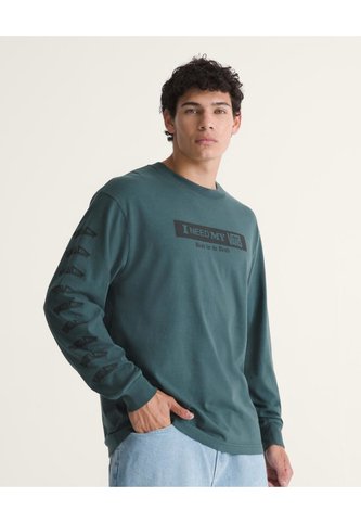 Camiseta Hombre VANS I NEED MY LS TEE Gris Vans Vans