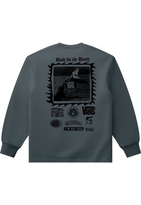 Camiseta Hombre VANS I NEED MY LS TEE Gris Vans