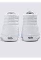 Tenis Hombre VANS UA SK8-HI Blanco Cuero Vans de Vans
