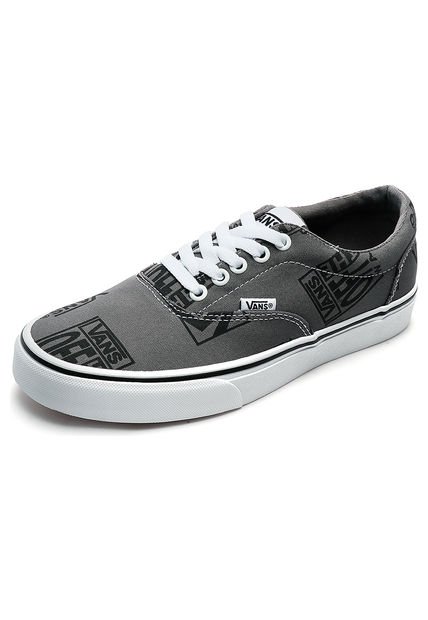 Tenis Skateboarding Gris-Blanco Vans Doheny