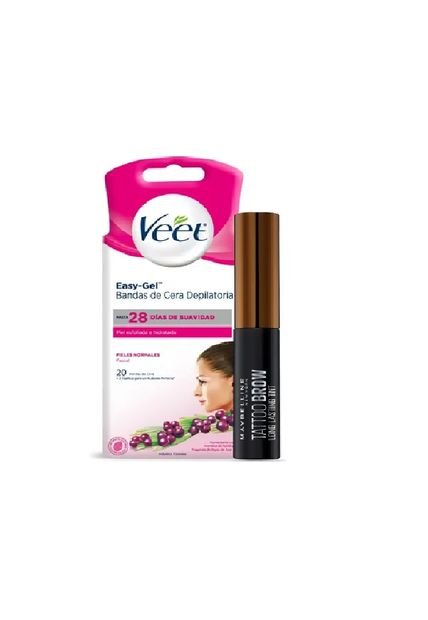 Tinta Para Cejas Peel Off  Bandas De Cera Fría Veet