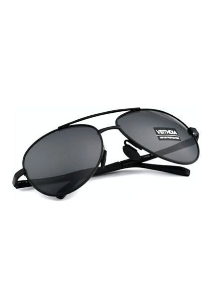 Gafas Lentes Sol Piloto Polarizados VEITHDIA 1306 Negro