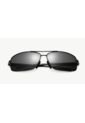 Gafas Lente Sol VEITHDIA 2458 Polarizado Aluminio Negro de Veithdia