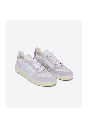 Tenis Veja De Mujer V-10 Gravel Menthol Parme VX0203476-A39 Multicolor