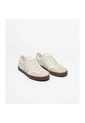 Tenis Veja De Hombre Volley Leather White Natural Bark VO2021383B-44 Blanco de Veja