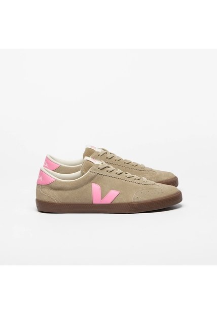 Tenis Veja De Mujer Volley Suede Taupe Malibu Bark VO0321468A-37 Gris