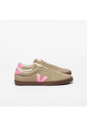 Tenis Veja De Mujer Volley Suede Taupe Malibu Bark VO0321468A-37 Gris
