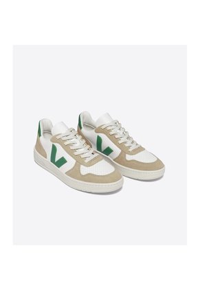 Tenis Veja V-10 Emeraude Hombre VX0503146-B45 Blanco