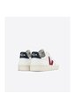 Tenis Veja De Hombre V-12 Marsala Nautico XD0201955-B45 Blanco de Veja