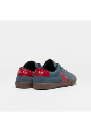 Tenis Veja De Hombre Panenka Suede California Pepper Bark FU0320898B-46 Azul