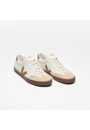 Tenis Veja De Hombre Volley O.t. Leath VO2003720B-45 Blanco