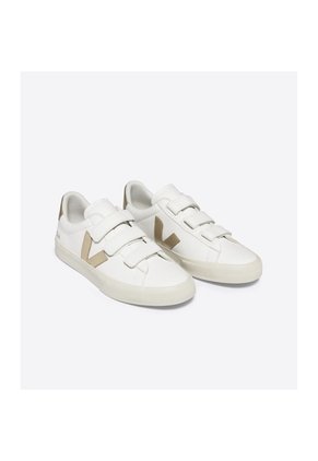 Tenis Veja De Mujer Recife Logo RC0502762-A40 Blanco