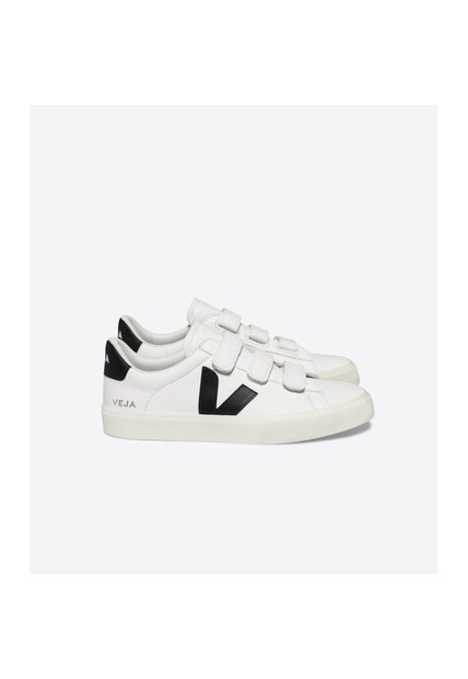 Tenis Veja De Mujer Recife Logo RC0502790-A40 Blanco
