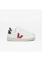 Tenis Veja De Mujer V-12 Marsala XD0201955A-39 Blanco de Veja