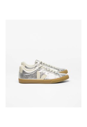 Tenis Veja De Mujer Esplar Suede Silver Pierre Natural EO0321465A-40 Plateado